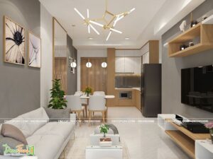 Mẫu căn hộ đẹp 70m2