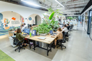 Tiêu chuẩn bố trí cây xanh cho văn phòng